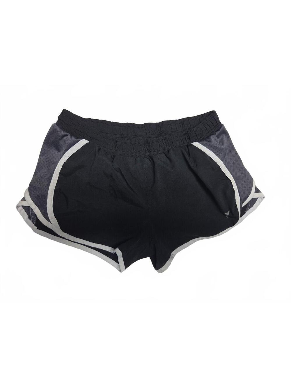 Old Navy Active Black Gray Running Shorts Womens Size Extra Small XS